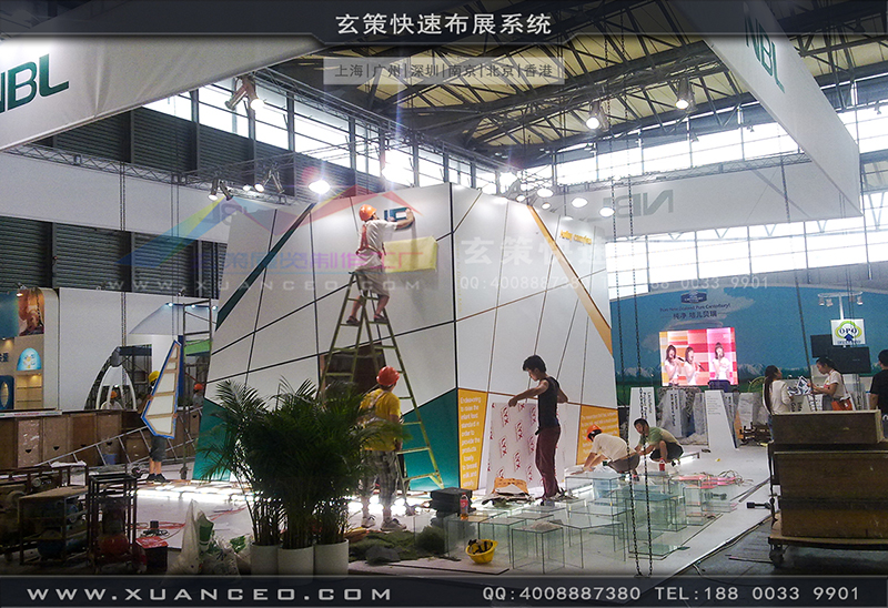NBL纽贝乐育婴展-育婴展展台搭展-上海麻豆久久久性大片展览工厂04