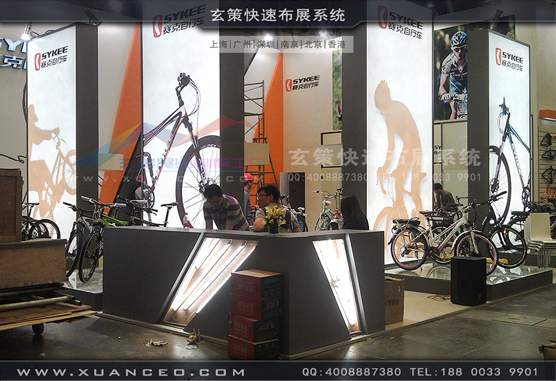 赛克展台搭展-自行车展展台搭展-上海麻豆久久久性大片展览工厂02