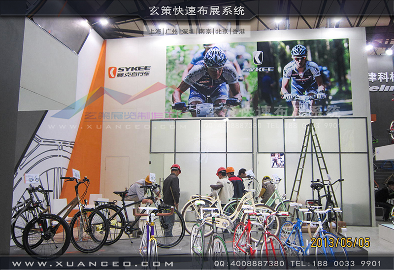 赛克展台搭展-自行车展展台搭展-上海麻豆久久久性大片展览工厂03