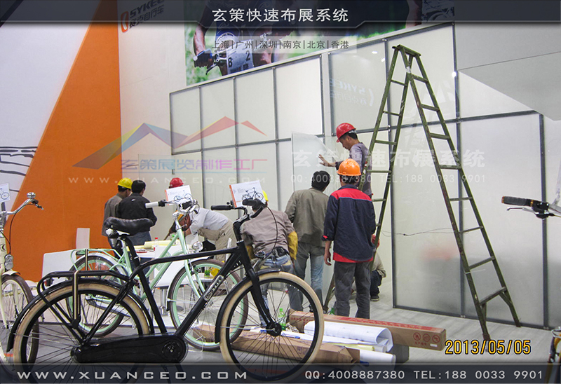 赛克展台搭展-自行车展展台搭展-上海麻豆久久久性大片展览工厂04