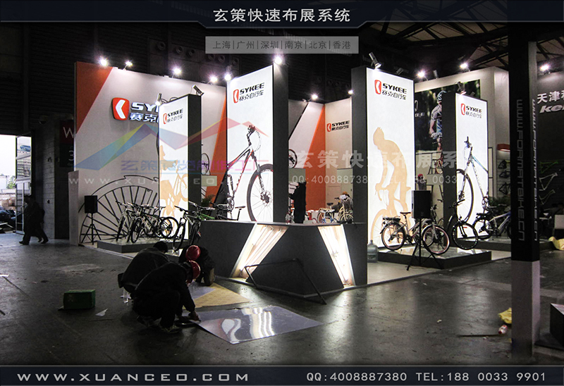赛克展台搭展-自行车展展台搭展-上海麻豆久久久性大片展览工厂05