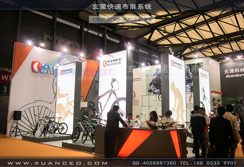 赛克展台搭展-自行车展展台搭展-上海麻豆久久久性大片展览工厂07