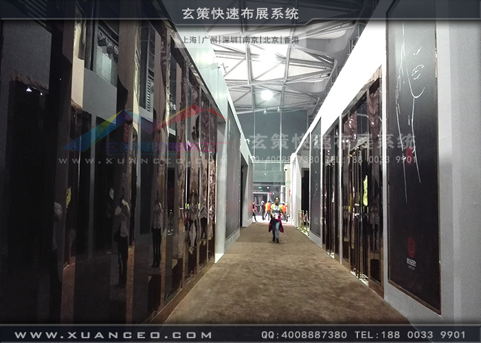 玫瑰岛卫浴展台过道 玫瑰岛卫浴展台过道